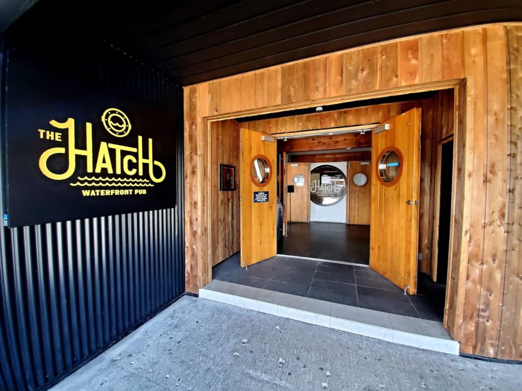 The Hatch restaurant in Tofino, Vancouver Island.