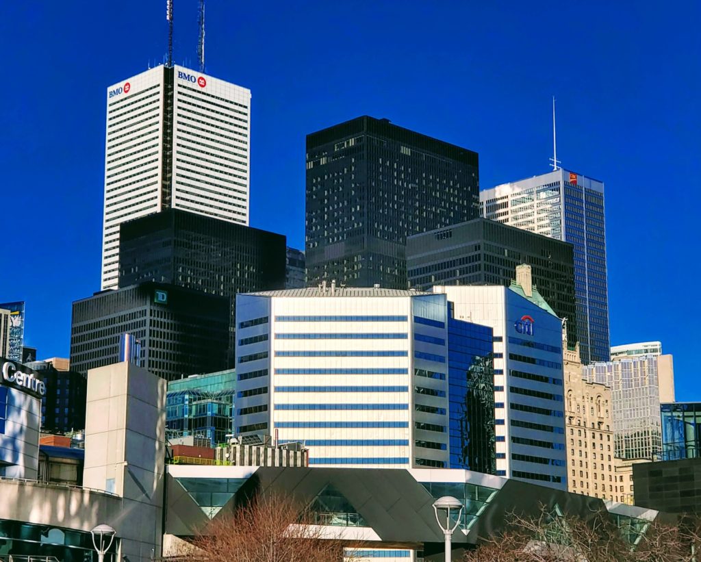 Downtown Toronto buildings