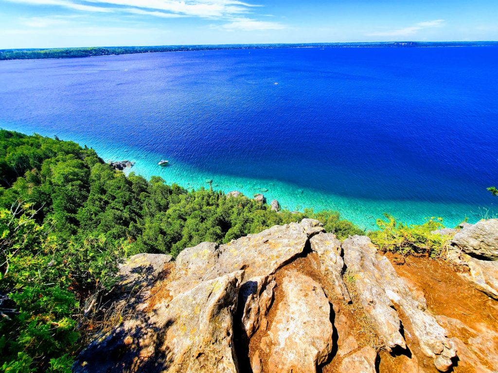 Panoramic view from Lion's Head Provincial Park